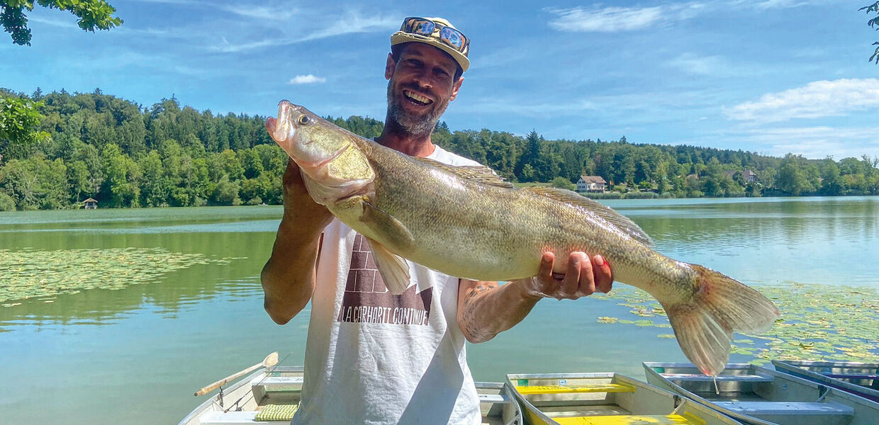 Fischen am Moossee