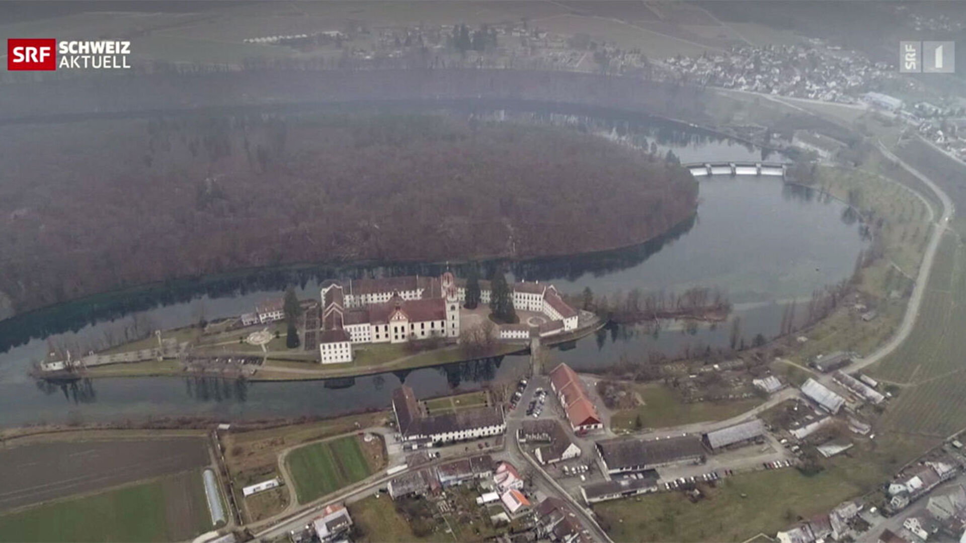 Kraftwerk Rheinau in der Sendung «Schweiz aktuell»