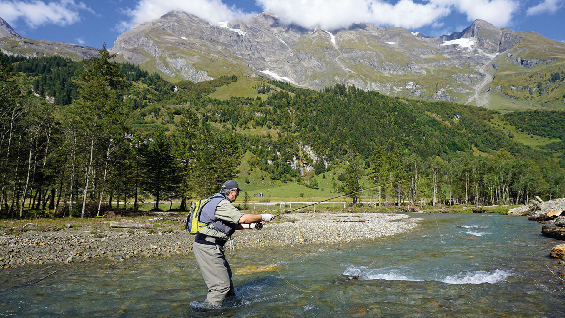 Tolles Fliegenfischen am Grossglockner