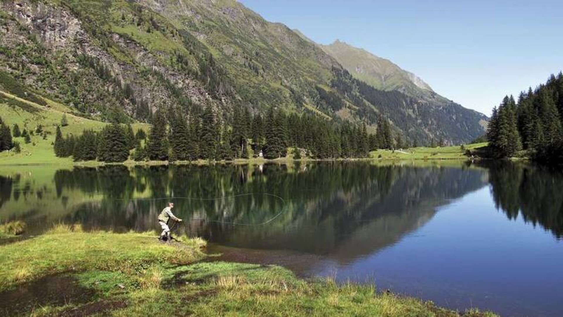 Bergseepirsch auf Sicht