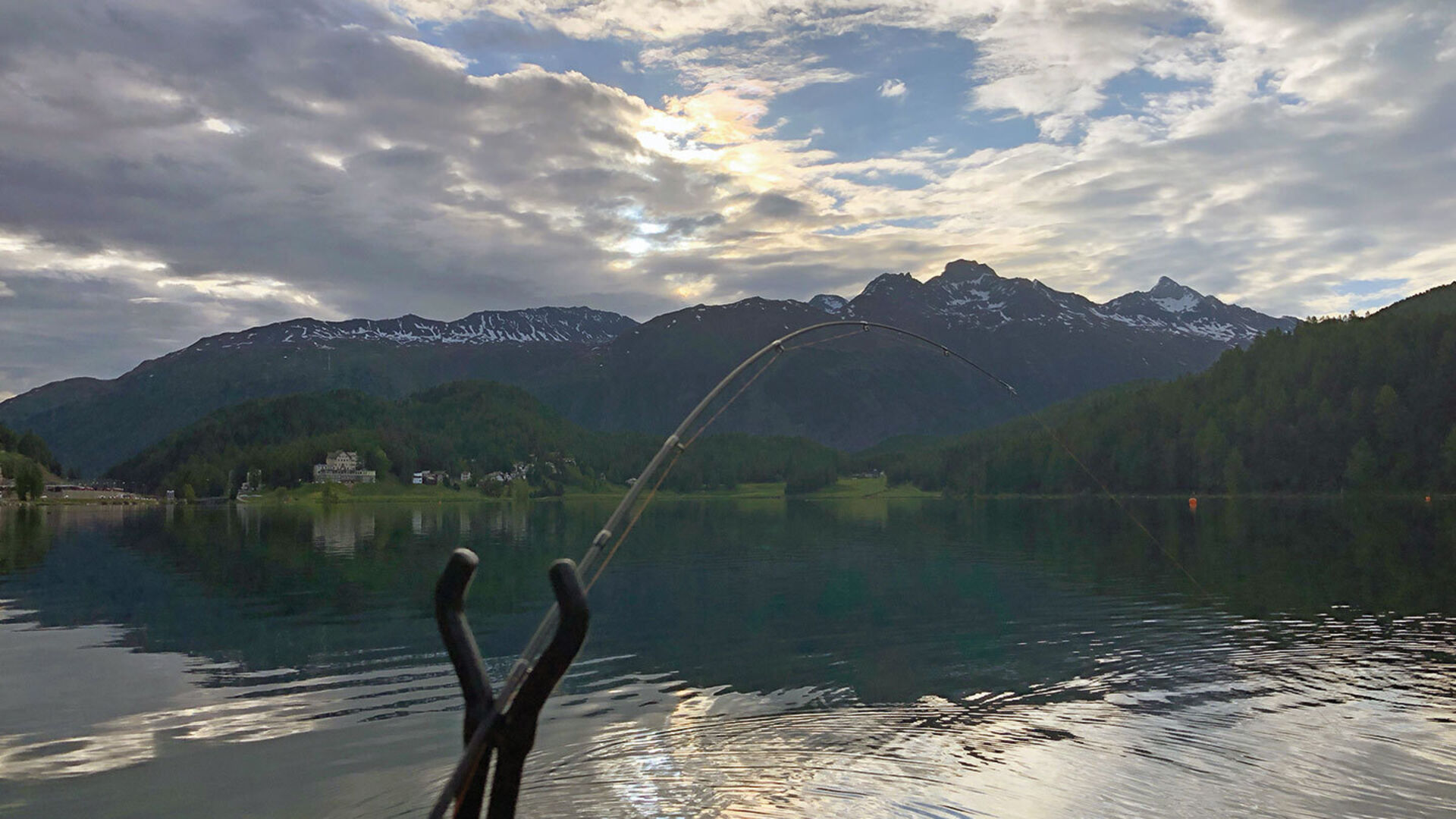 Schleppen auf Saiblinge