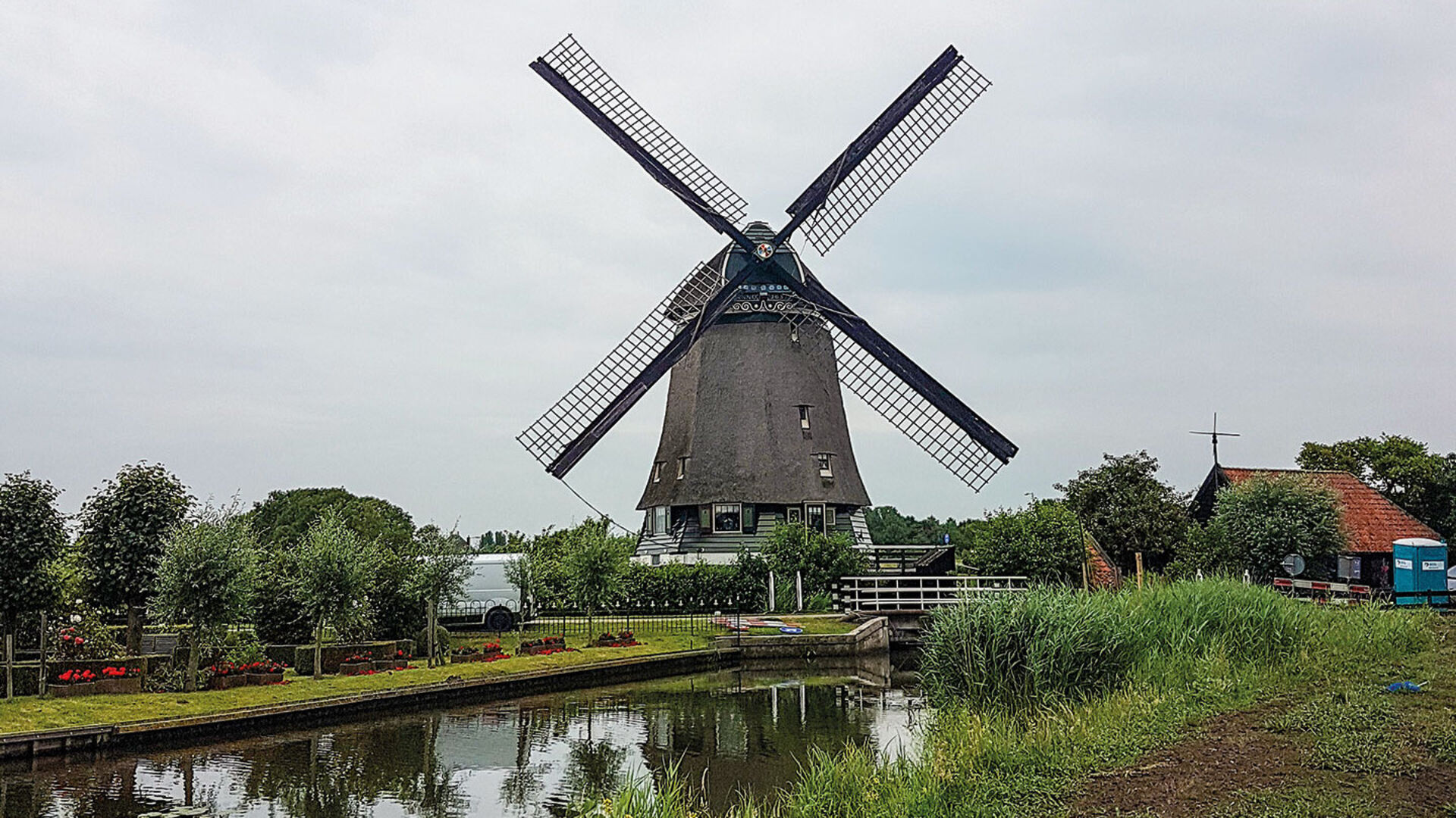 Fischen zwischen Coffeeshops und Windmühlen