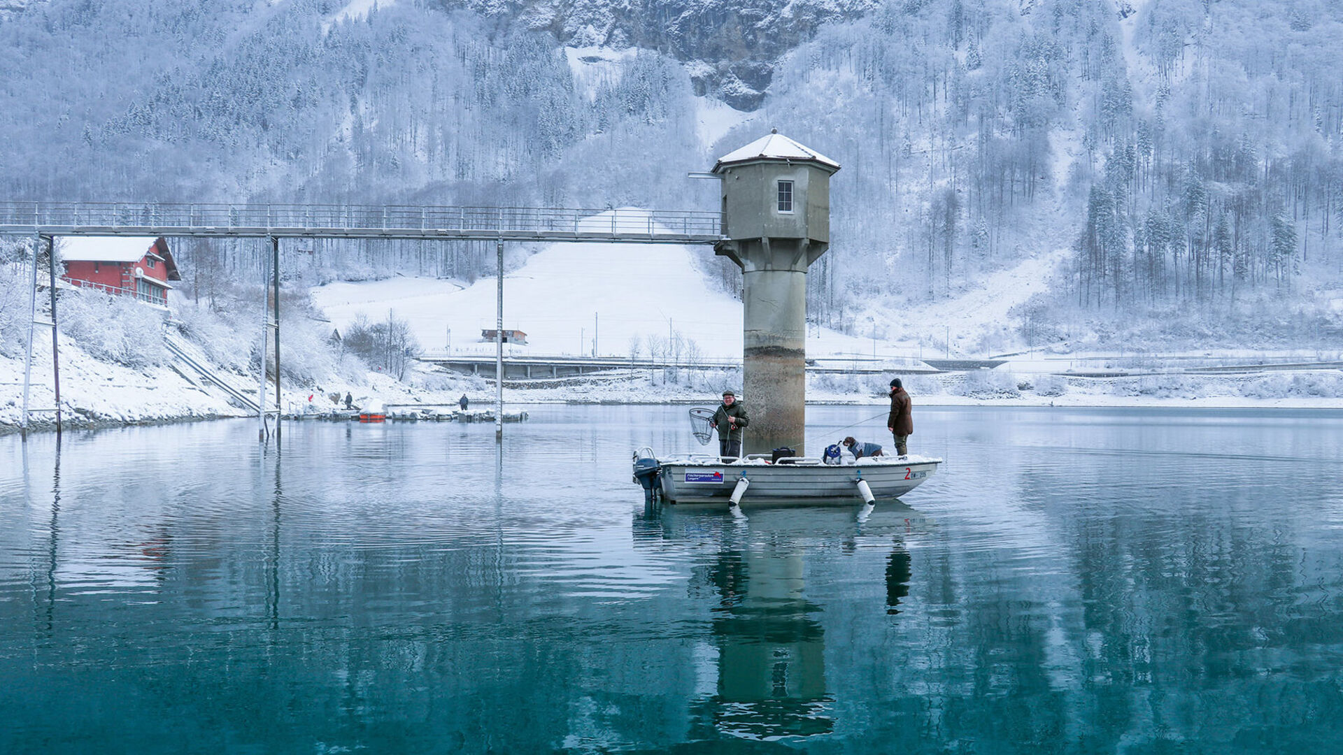 [Fliegenfischen im Winter?] Aber gern doch!