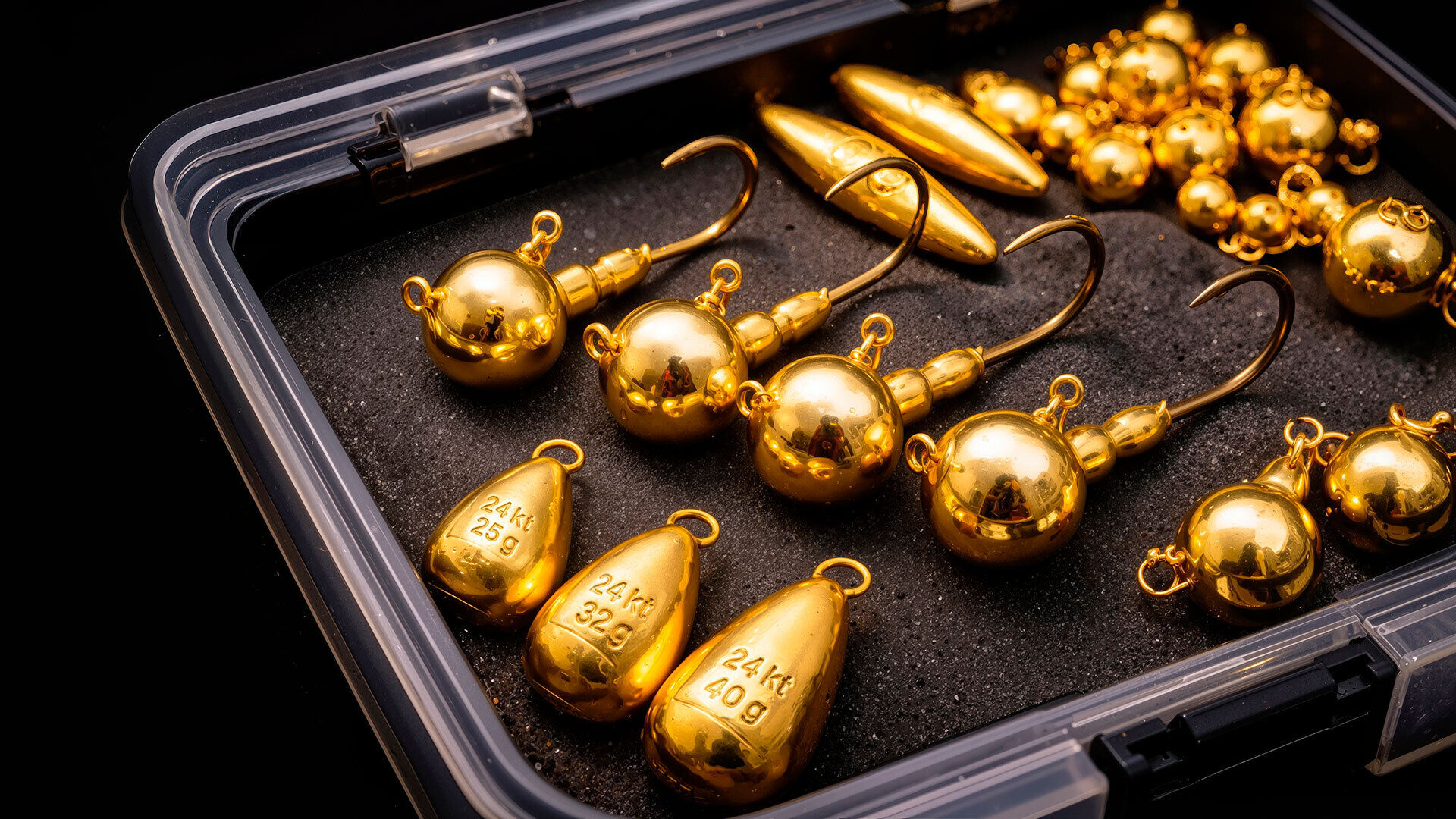 Gold statt Tungsten?</br>[Jigköpfe aus Edelmetall sorgen für Aufsehen]