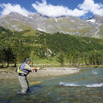 Tolles Fliegenfischen am Grossglockner