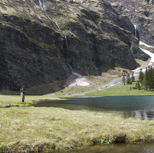 Bergseefischen mit der Nymphe