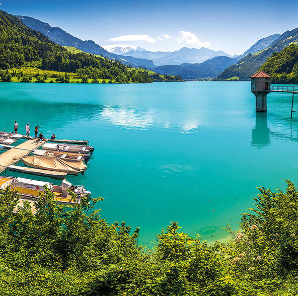 Waidgerechtes Fischen am Lungerersee
