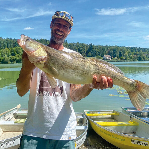 Fischen am Moossee