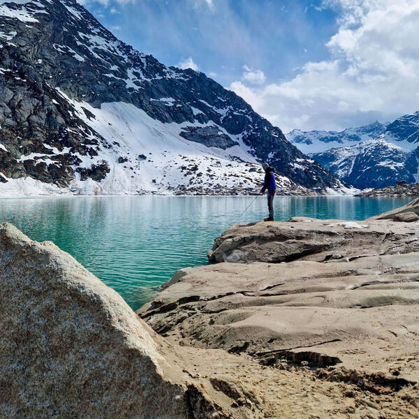 Im Gelmersee kann wieder gefischt werden