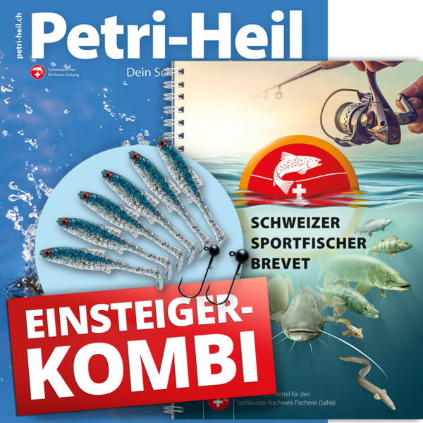 [Einsteiger Kombi – ]Sportfischer Brevet [und] Petri-Heil