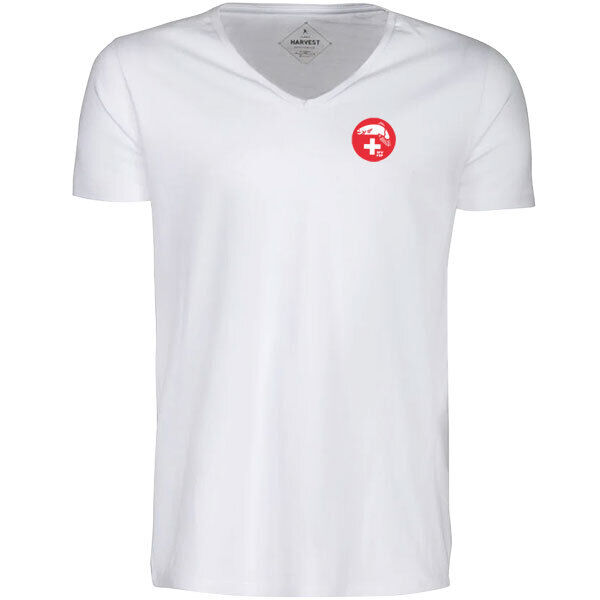 V-Neck-Shirt SFV | FSP - weiss