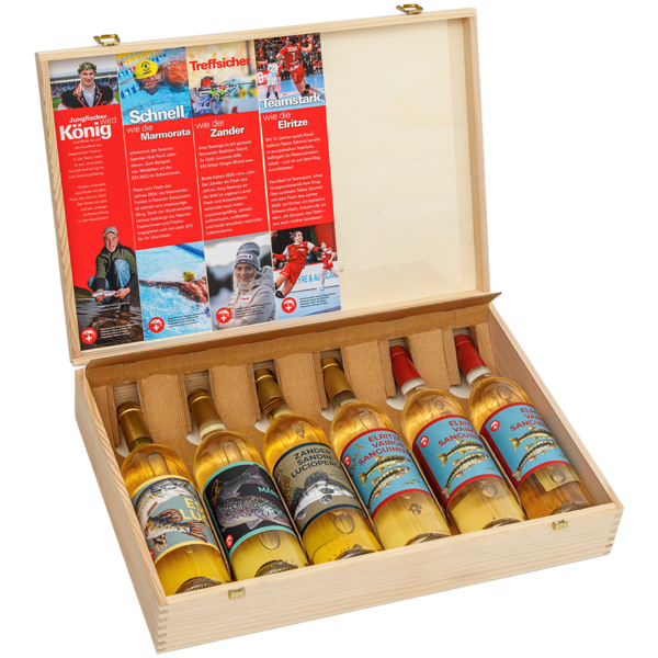 Coffret de collection de vins : Poisson de l'année