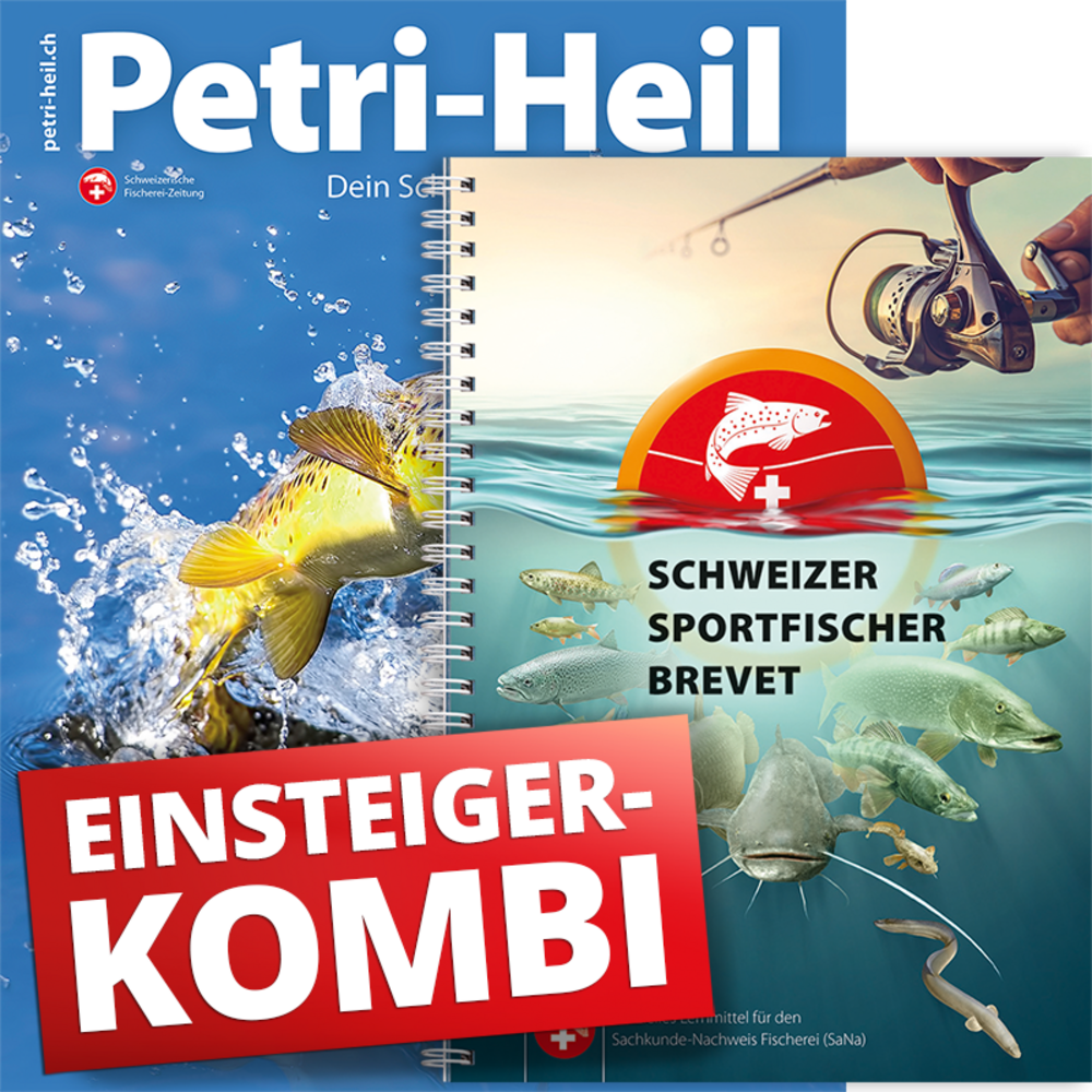 [Einsteiger Kombi – ]Sportfischer Brevet [und] Petri-Heil