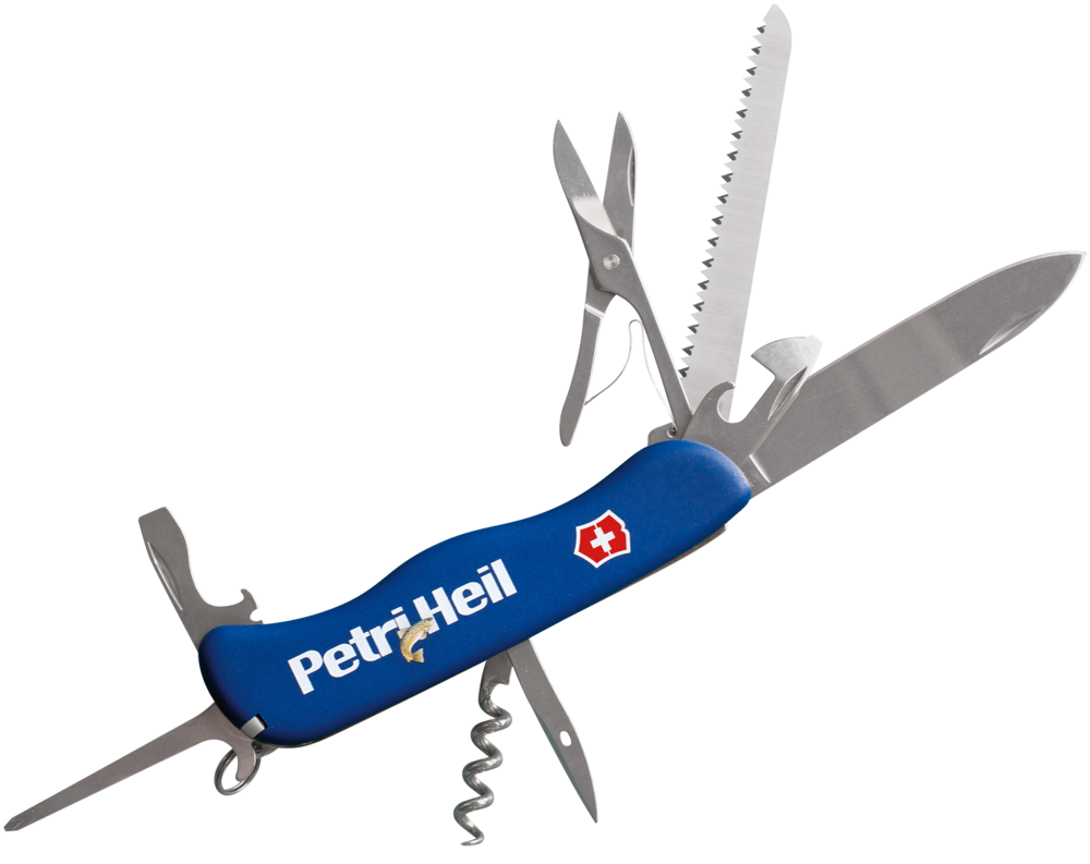 Petri-Heil[-Sackmesser (Victorinox®)]